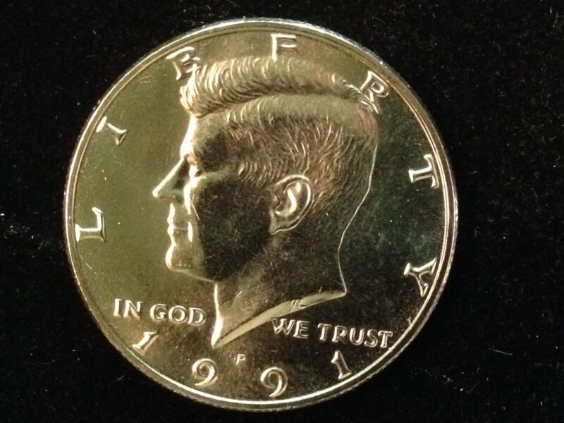 1991-P Kennedy Half Dollar ChBU