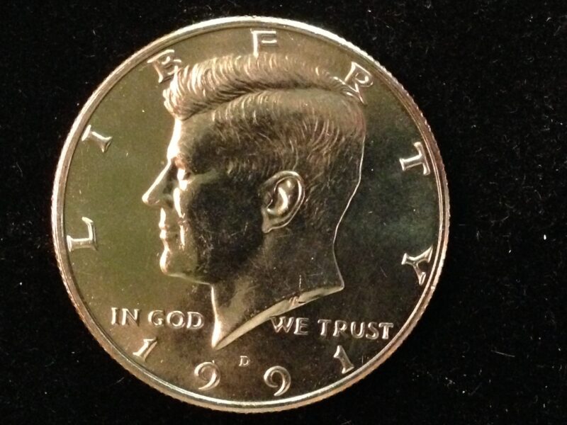 1991-D Kennedy Half Dollar ChBU