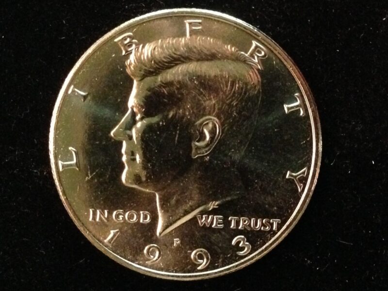 1993-P Kennedy Half Dollar ChBU