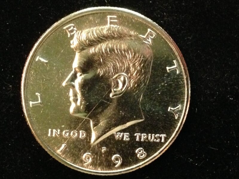 1998-P Kennedy Half Dollar Gem BU