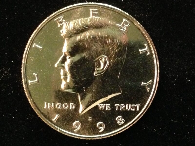 1998-D Kennedy Half Dollar ChBU