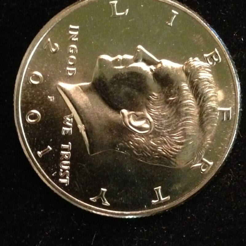 2001-P Kennedy Half Dollar ChBU