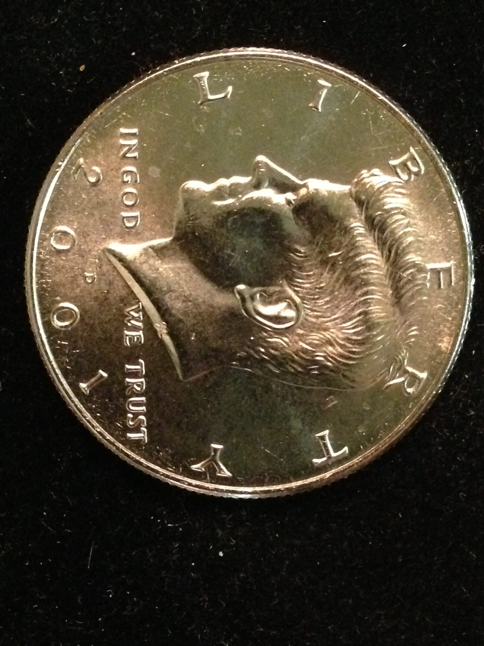 2001-D Kennedy Half Dollar ChBU