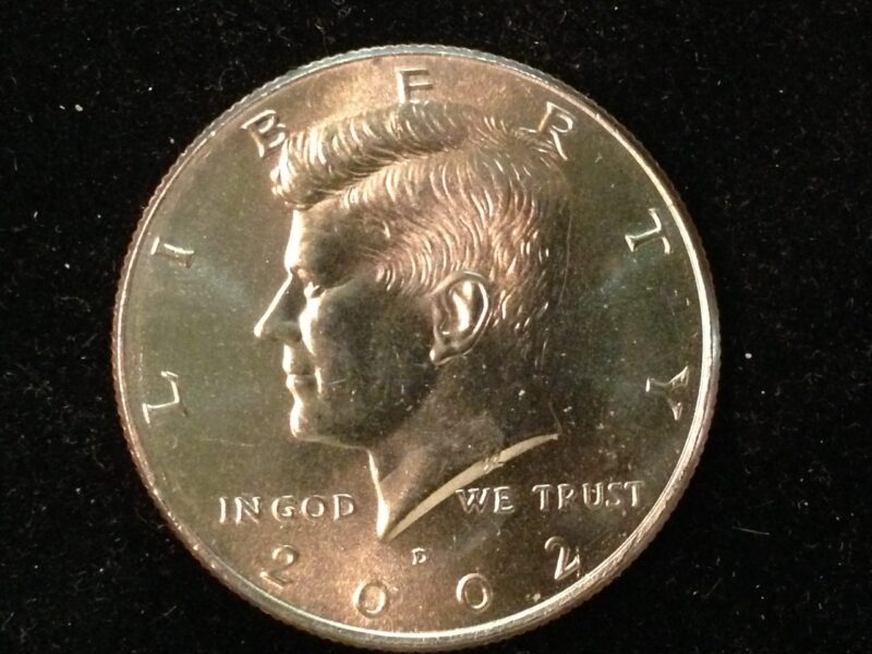2002-D Kennedy Half Dollar ChBU