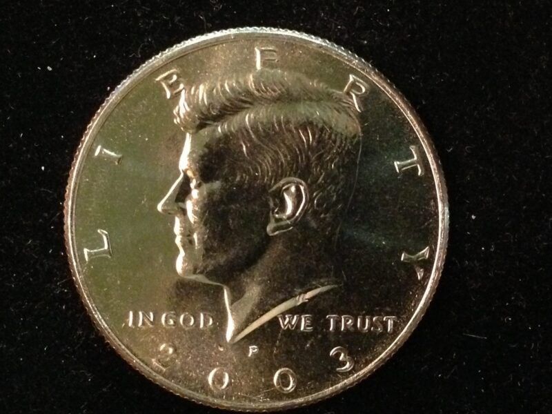 2003-P Kennedy Half Dollar ChBU