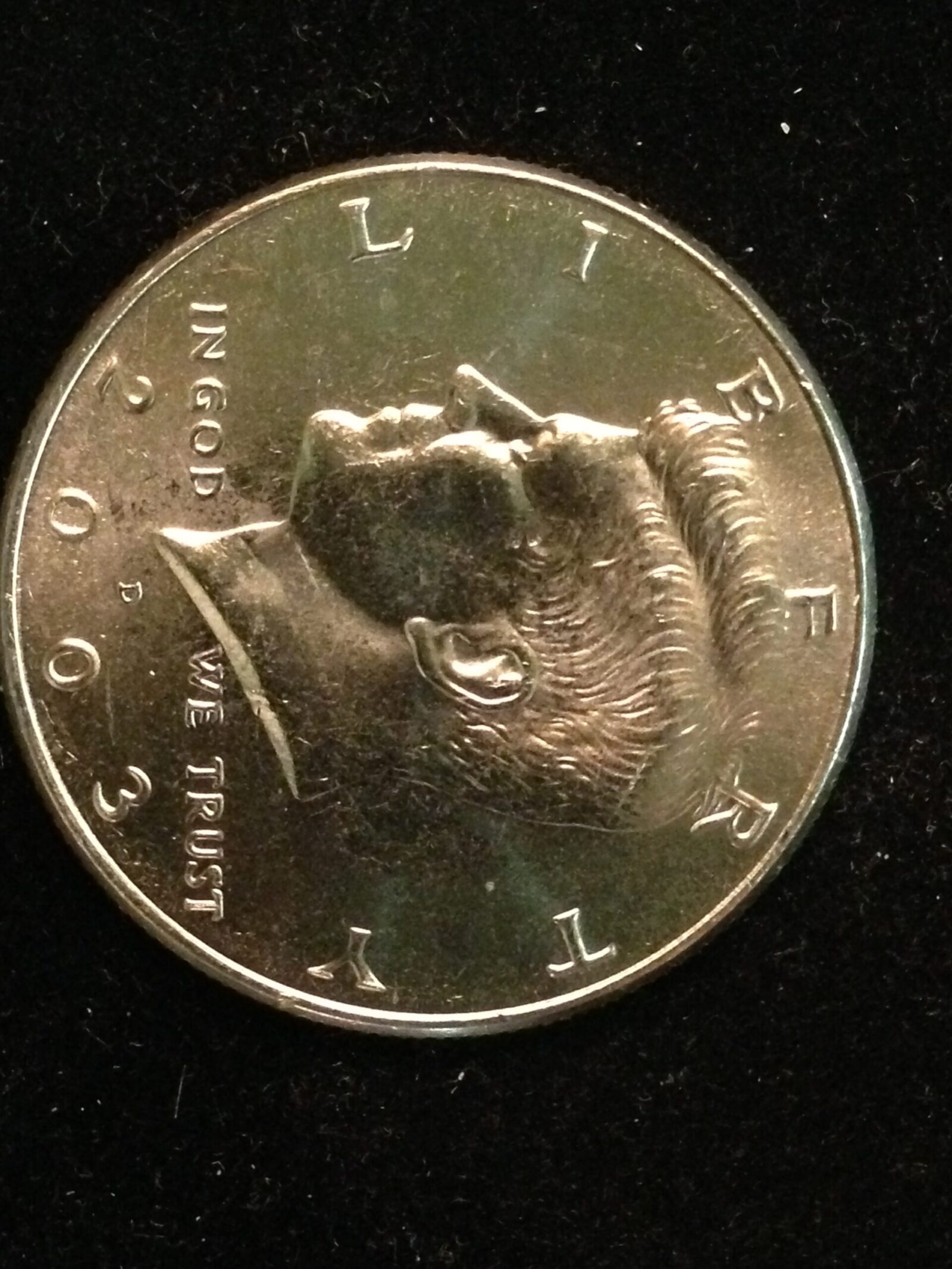 2003-D Kennedy Half Dollar ChBU