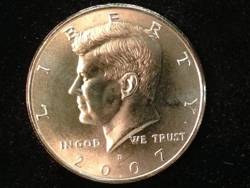 2007-D Kennedy Half Dollar ChBU