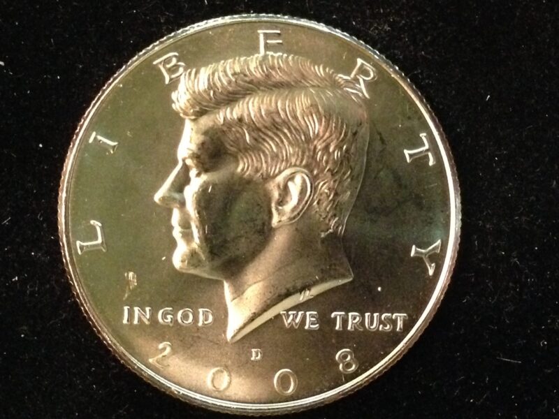 2008-D Kennedy Half Dollar ChBU