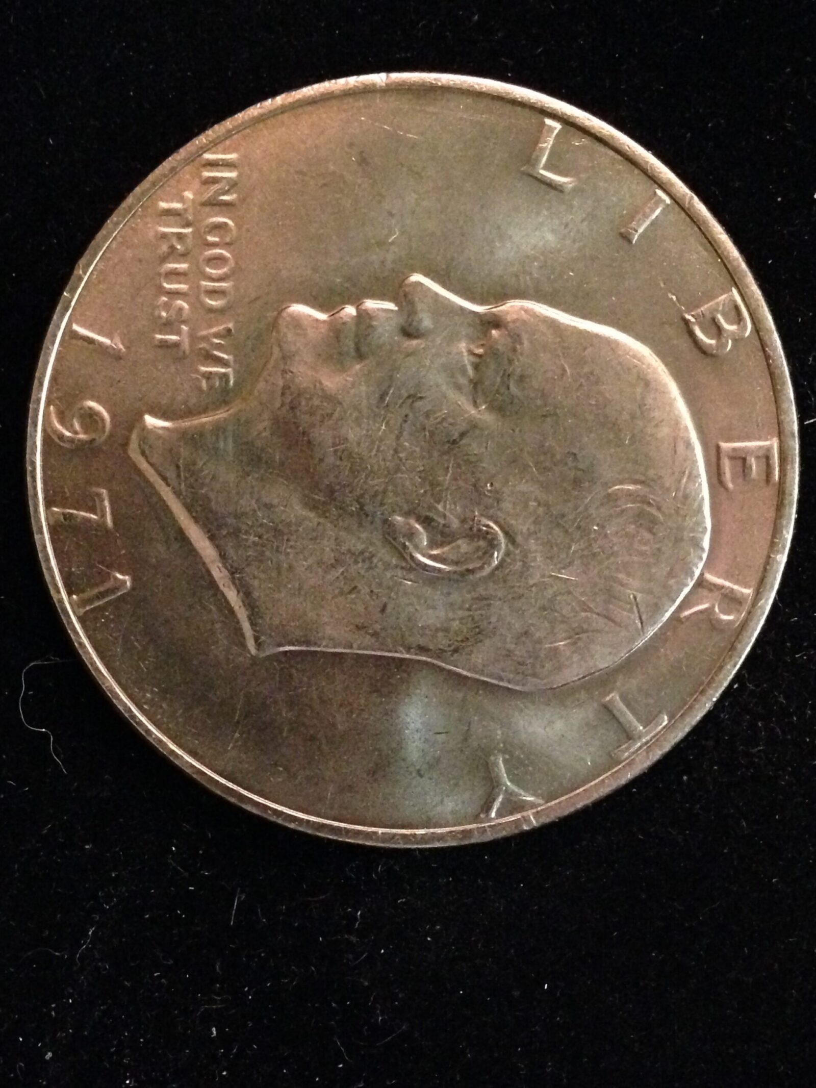 1971 Eisenhower Dollar  ChBU