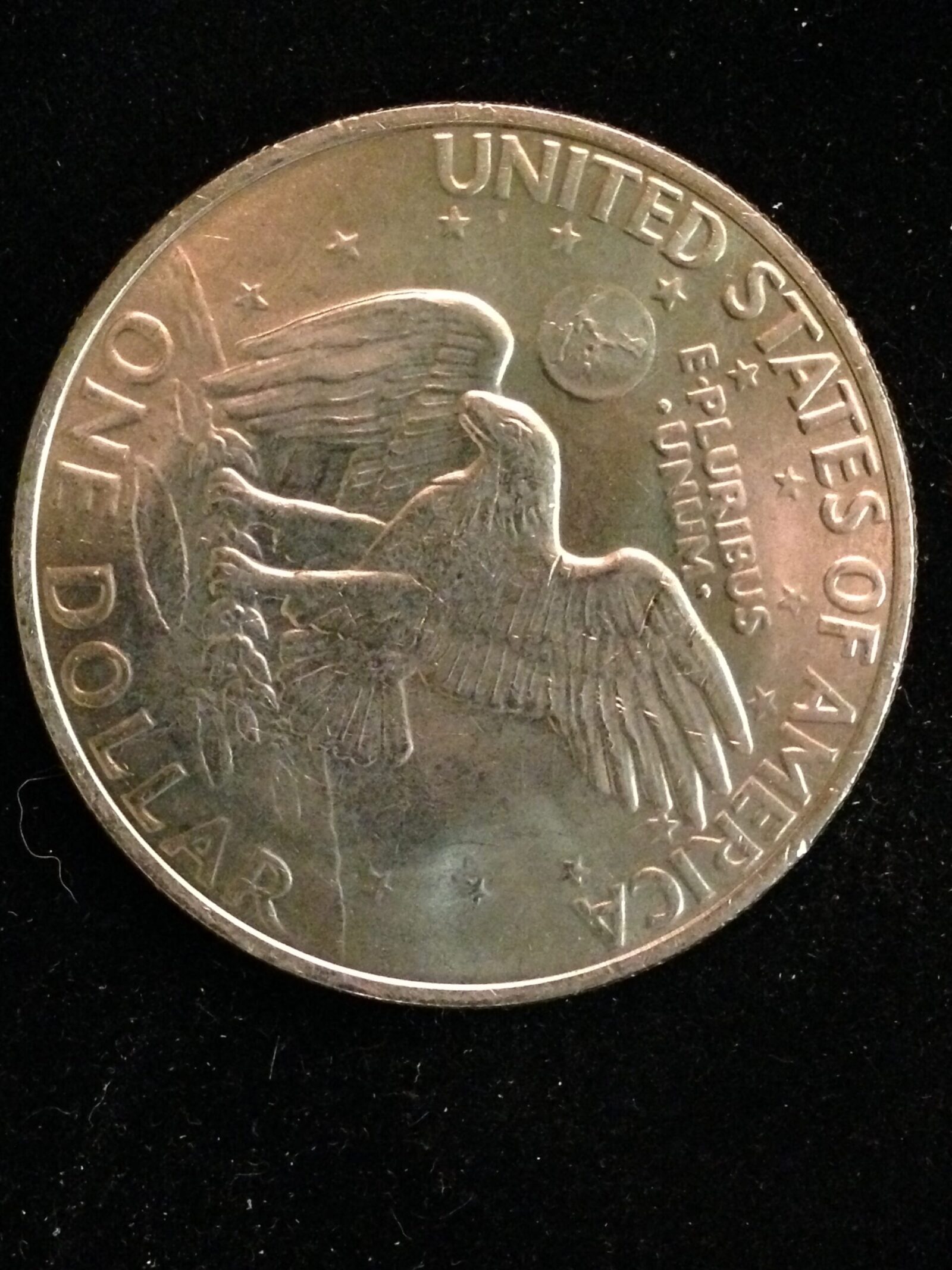 1971 Eisenhower Dollar  ChBU - Image 2