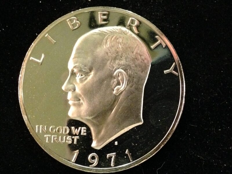 1971-S Eisenhower Dollar Silver Proof