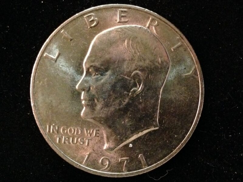 1971-D Eisenhower Dollar  ChBU