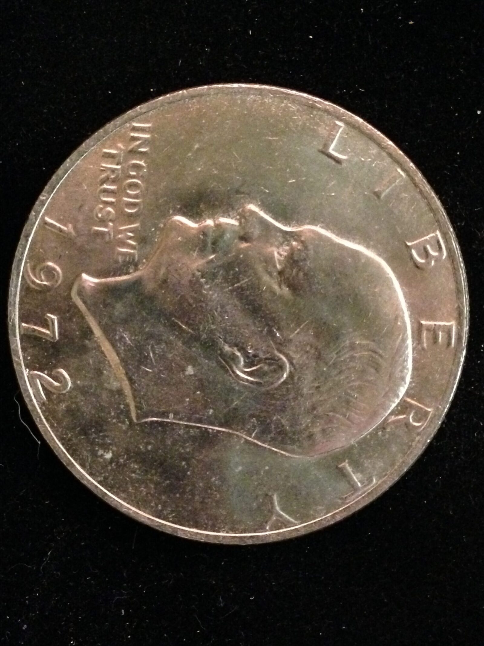 1972 Eisenhower Dollar ChBU