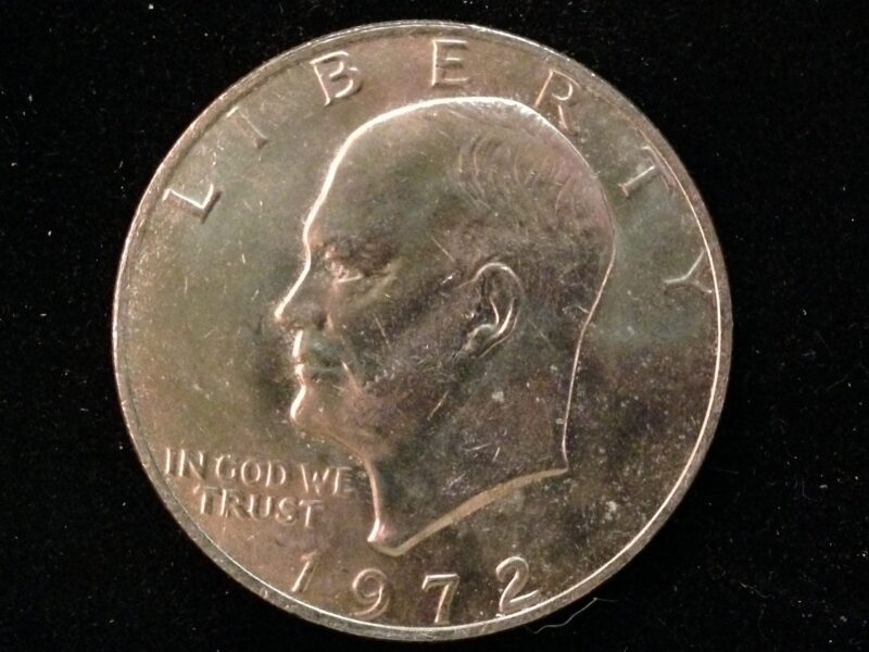 1972 Eisenhower Dollar ChBU