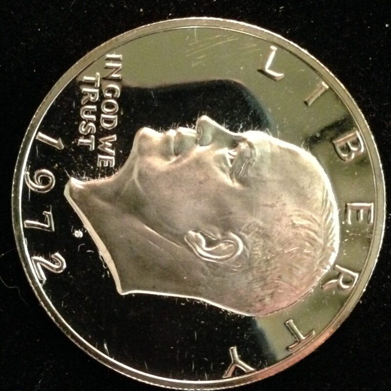 1972-S Eisenhower Dollar Silver Proof