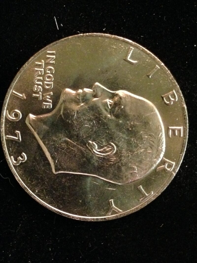 1973 Eisenhower Dollar Ch BU