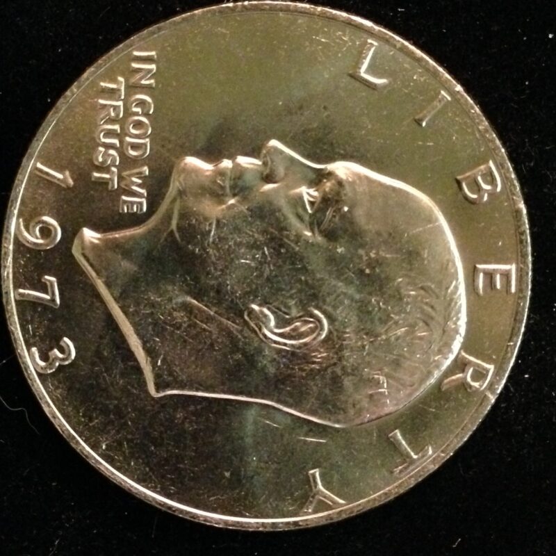 1973 Eisenhower Dollar Ch BU