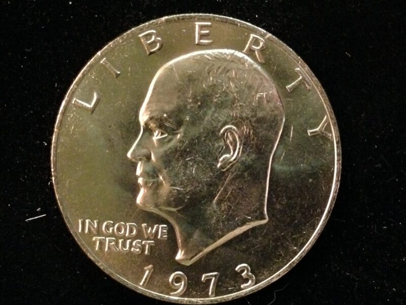 1973 Eisenhower Dollar Ch BU