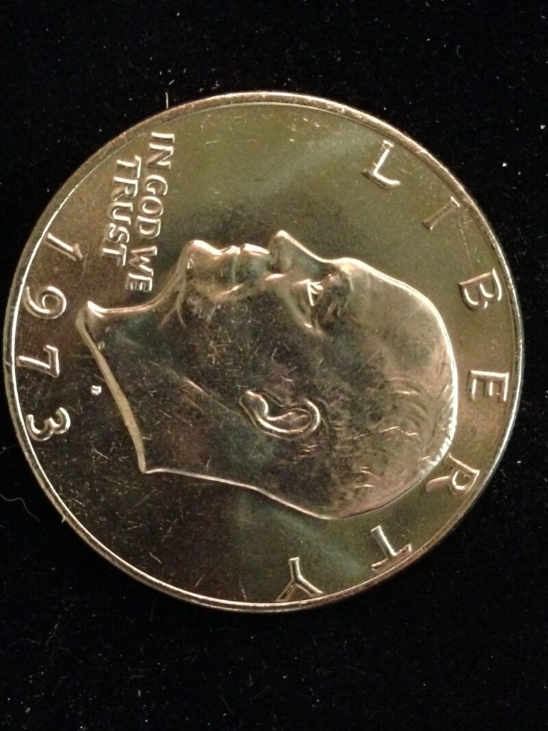 1973-D Eisenhower Dollar Ch BU