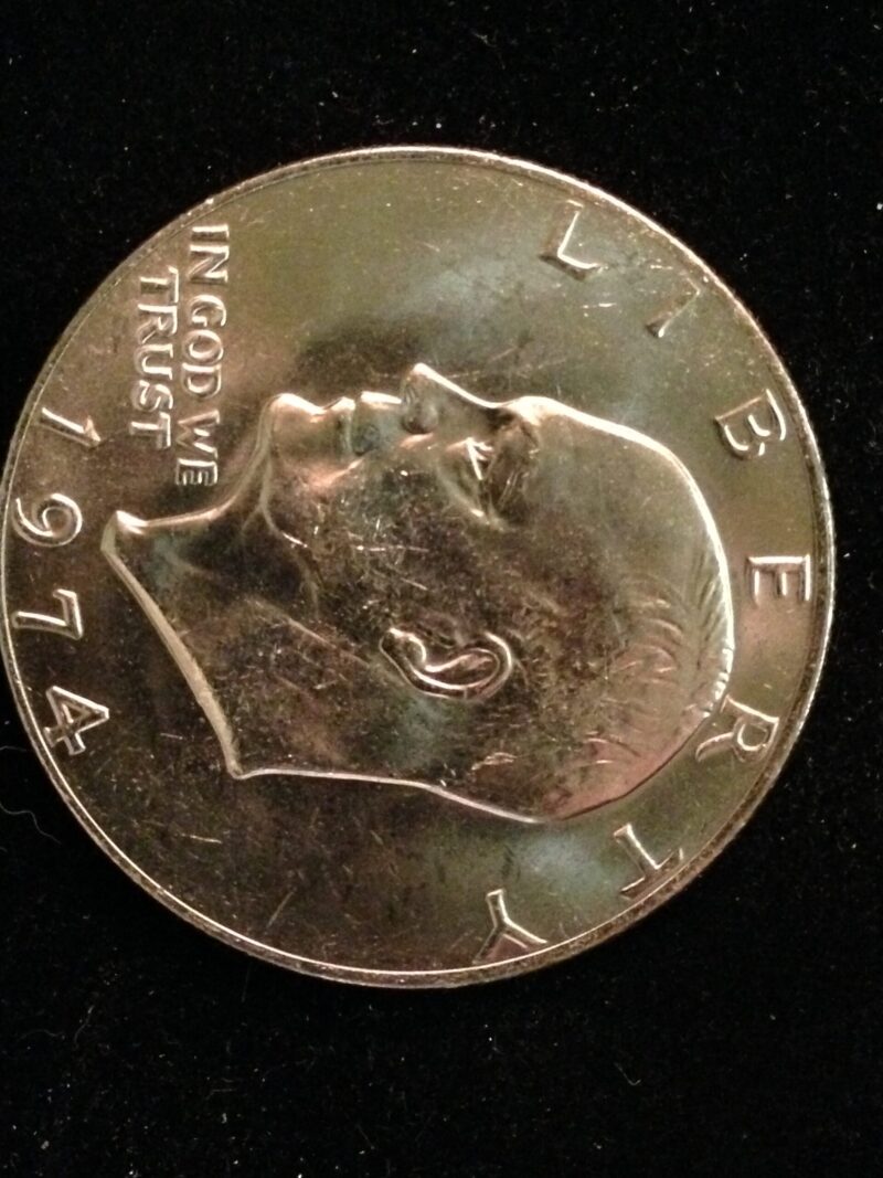 1974 Eisenhower Dollar ChBU