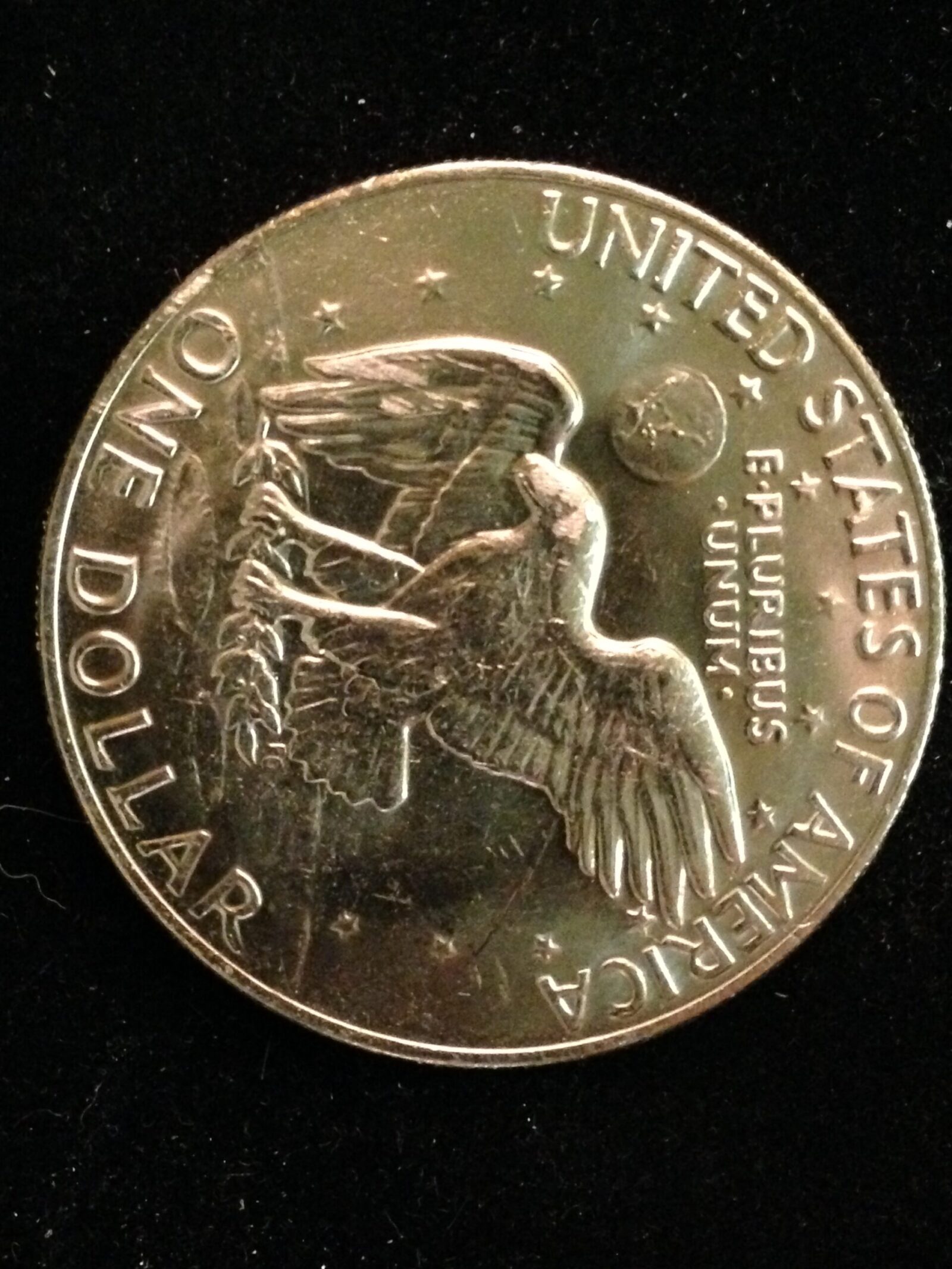 1974 Eisenhower Dollar ChBU - Image 2