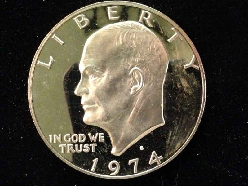 1974-S Eisenhower Dollar Clad Proof