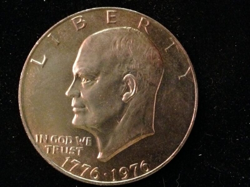 1976 Eisenhower Dollar Ty I ChBU