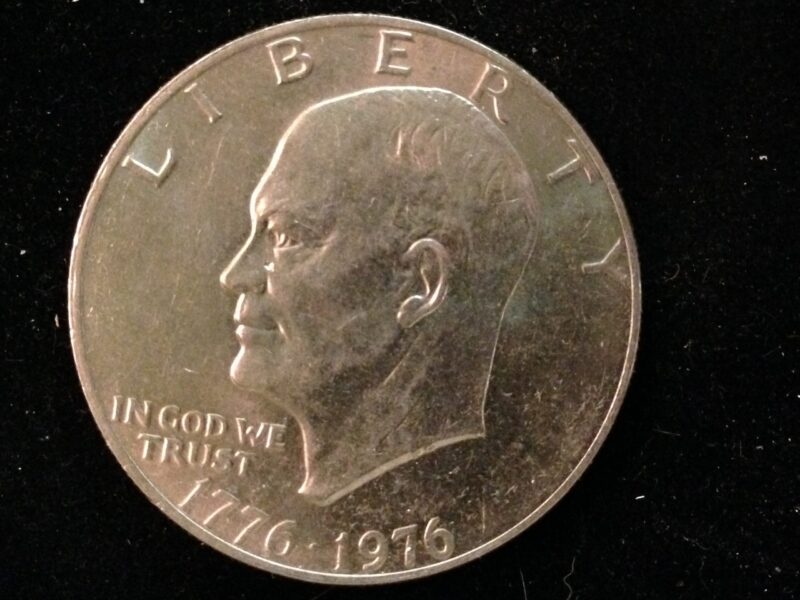 1976 Eisenhower Dollar Ty II ChBU