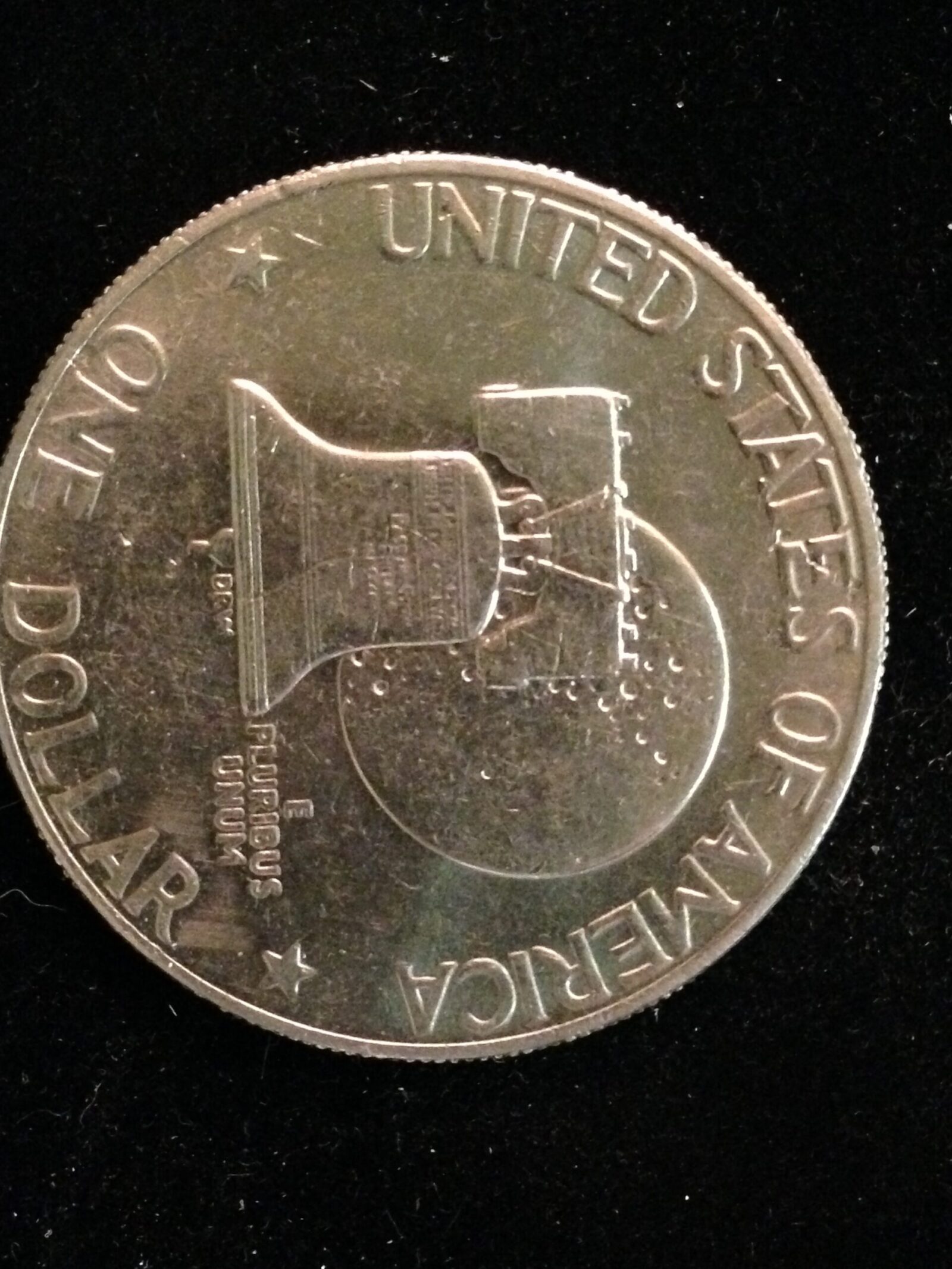 1976 Eisenhower Dollar Ty II ChBU - Image 2