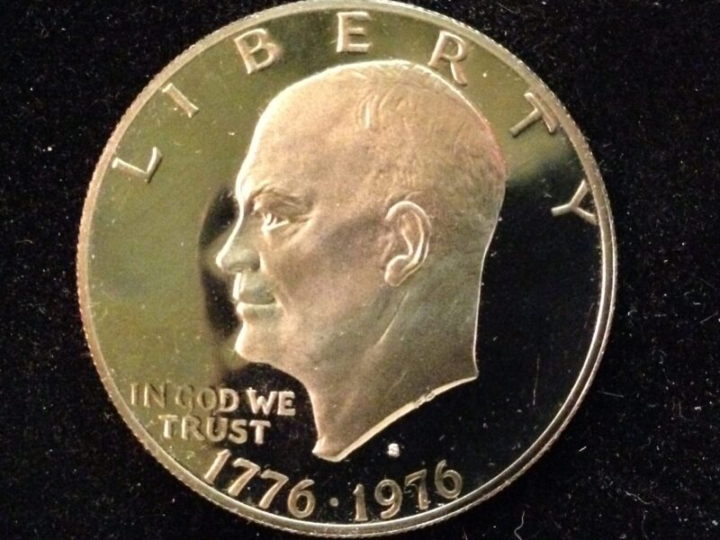 1976-S Eisenhower Dollar Clad Proof Ty I