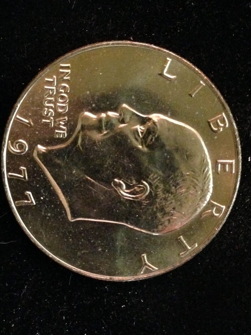 1977 Eisenhower Dollar ChBU