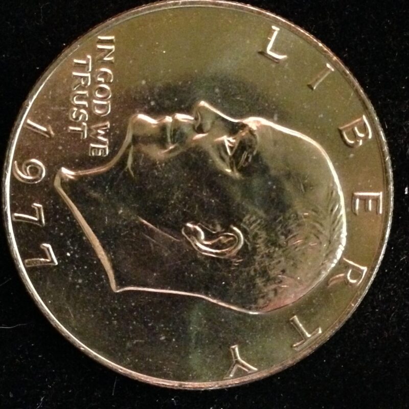 1977 Eisenhower Dollar ChBU