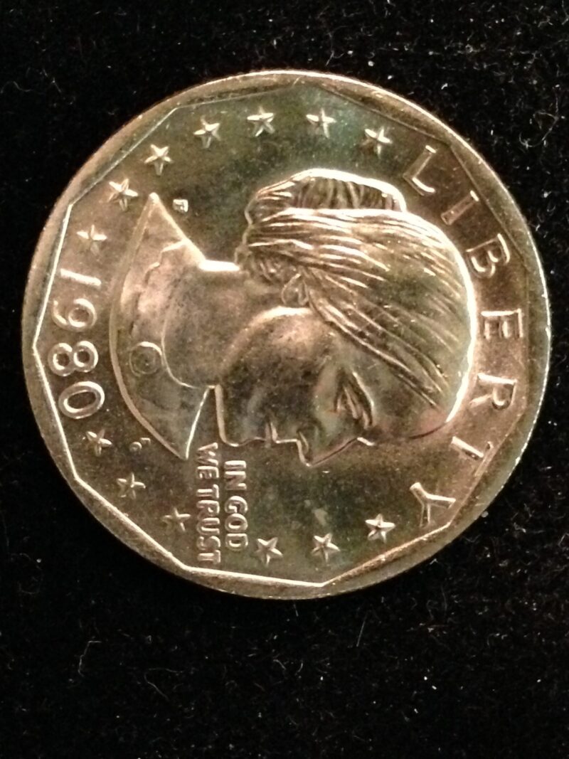 1980-P Susan B. Anthony Dollar Gem BU