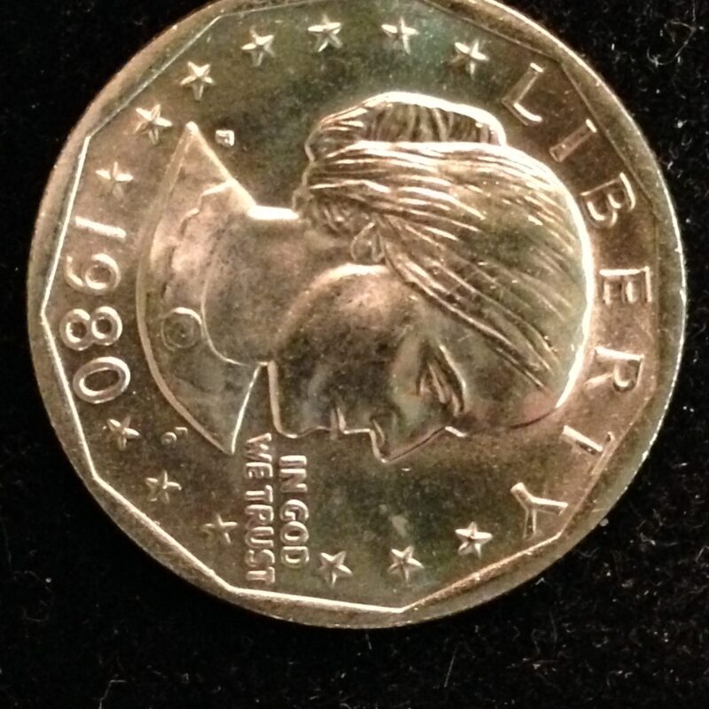 1980-P Susan B. Anthony Dollar Gem BU