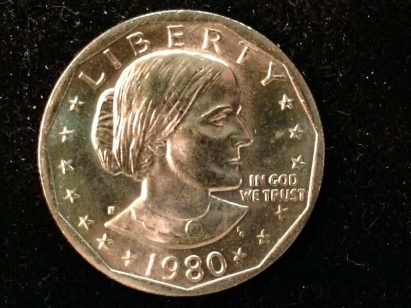 1980-P Susan B. Anthony Dollar Gem BU