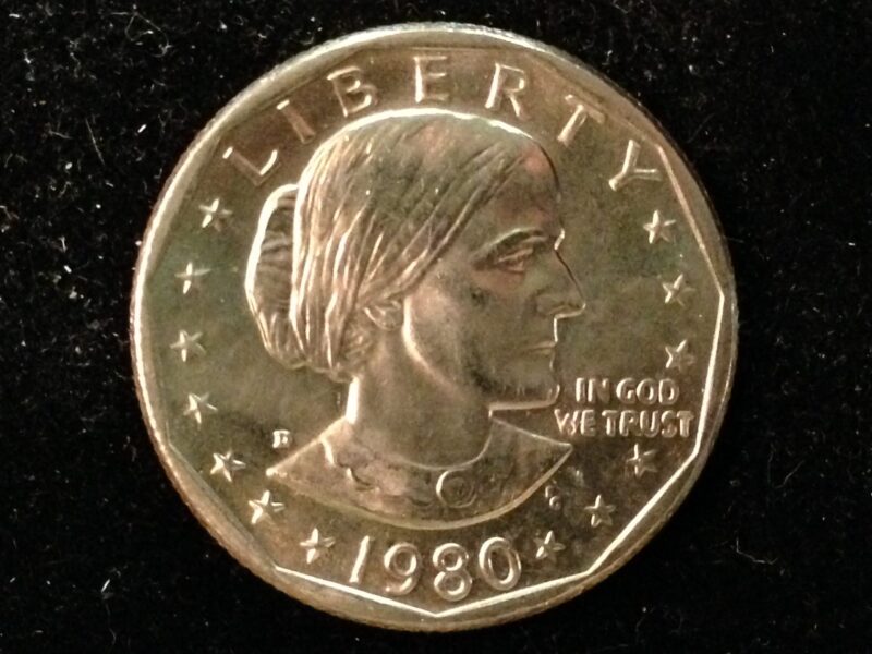 1980-D Susan B. Anthony Dollar Gem BU