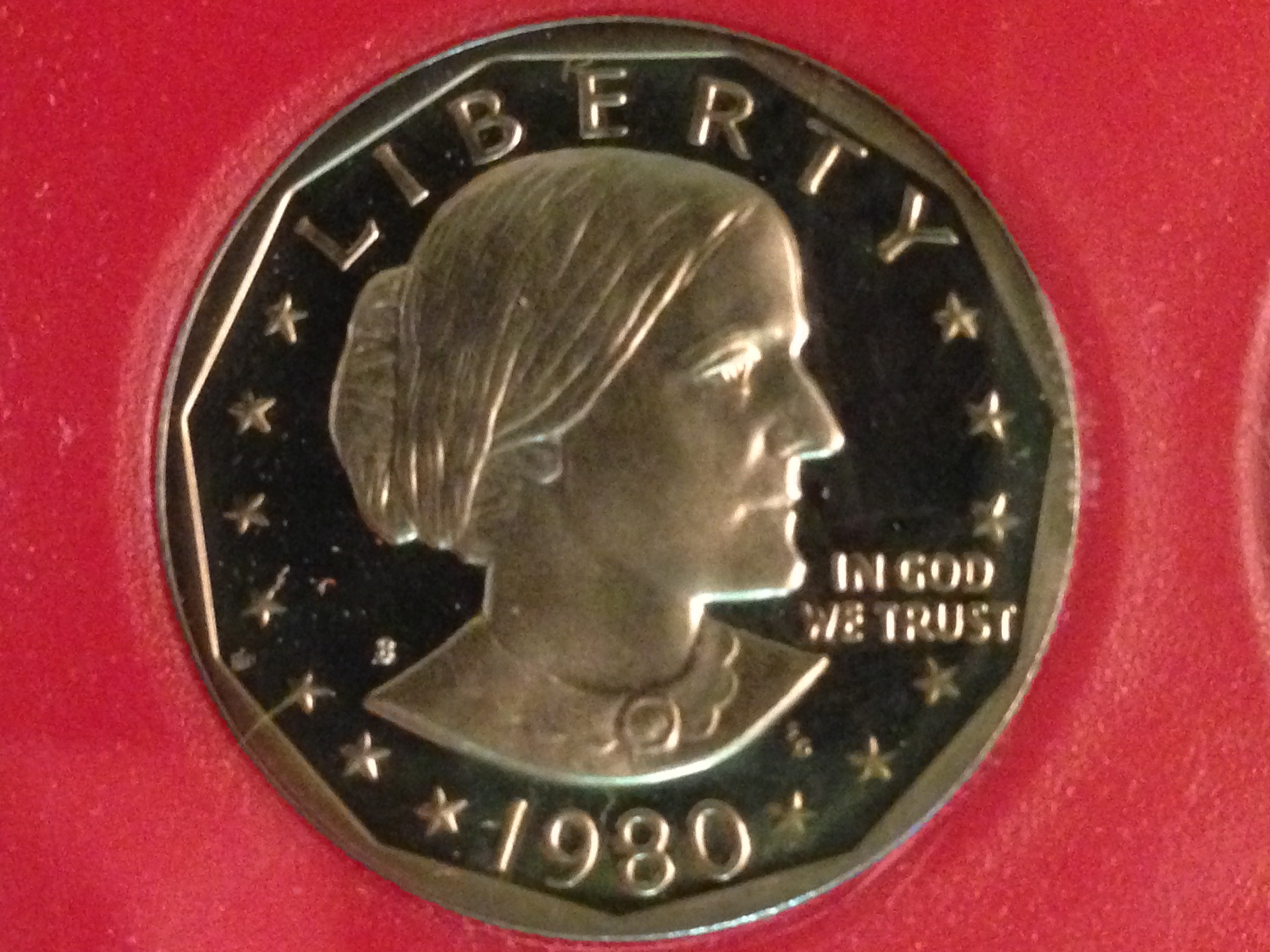 susan b anthony 1980 coin value