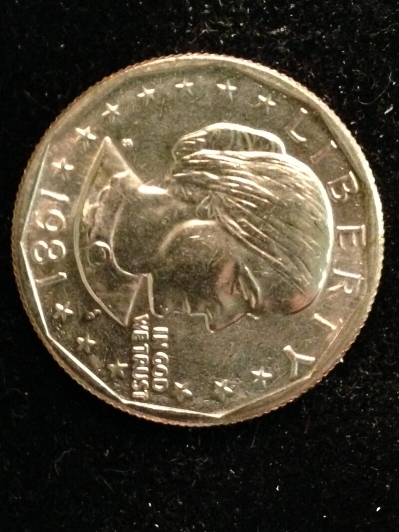 1981-S Susan B. Anthony Dollar ChBU