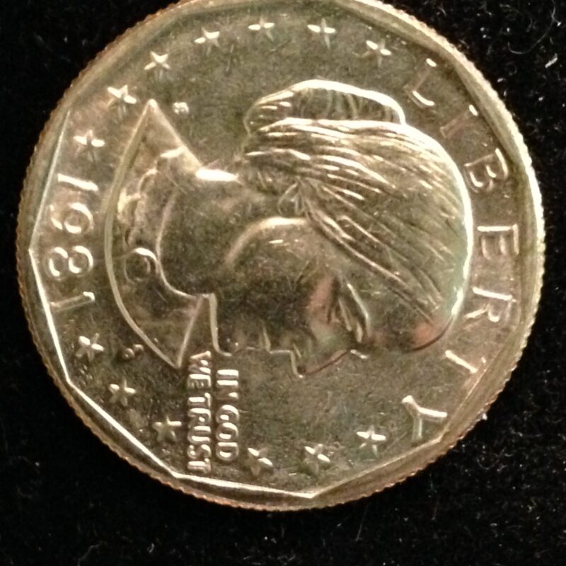 1981-S Susan B. Anthony Dollar ChBU