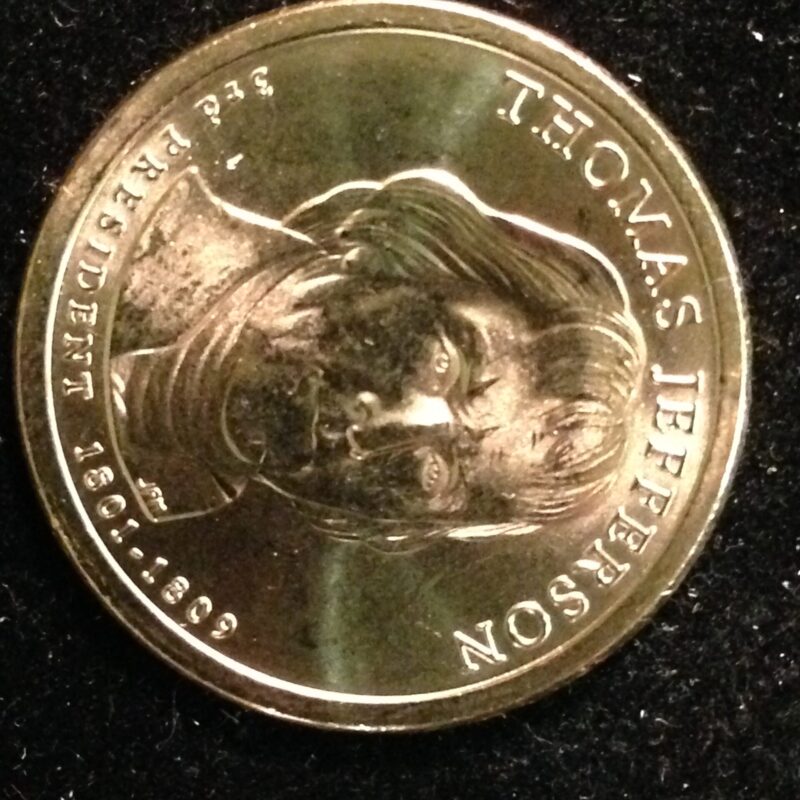 2007-D Jefferson Dollar ChBU
