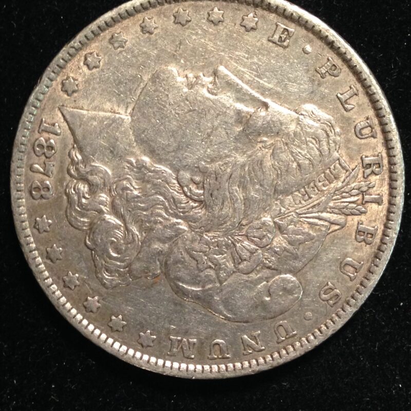 1878 Morgan Dollar 8tf BU