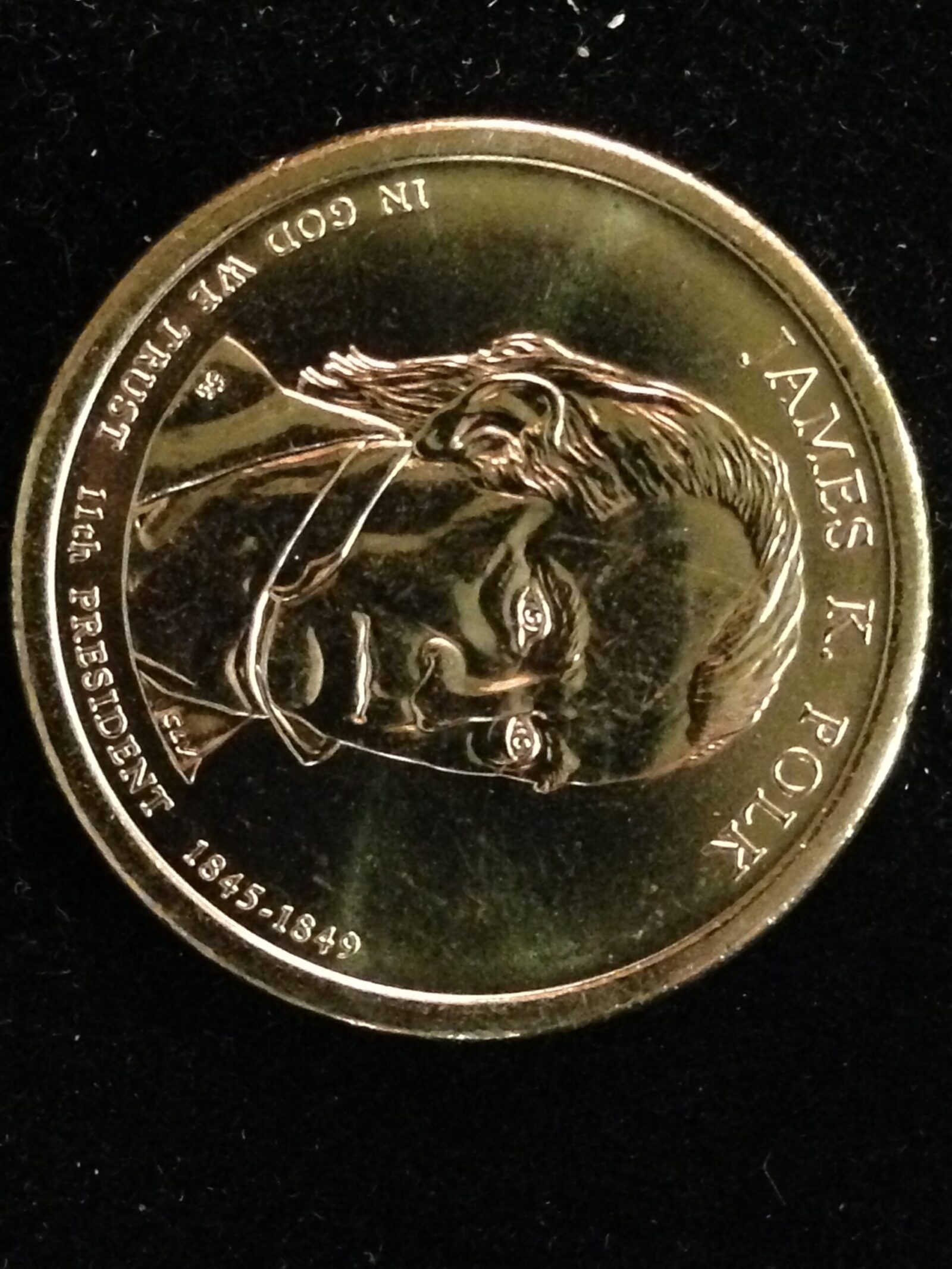 2009-D Polk Dollar Gem BU