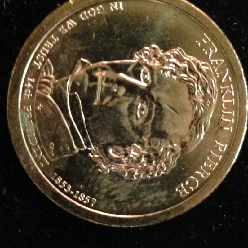 2010-D Pierce Dollar ChBU