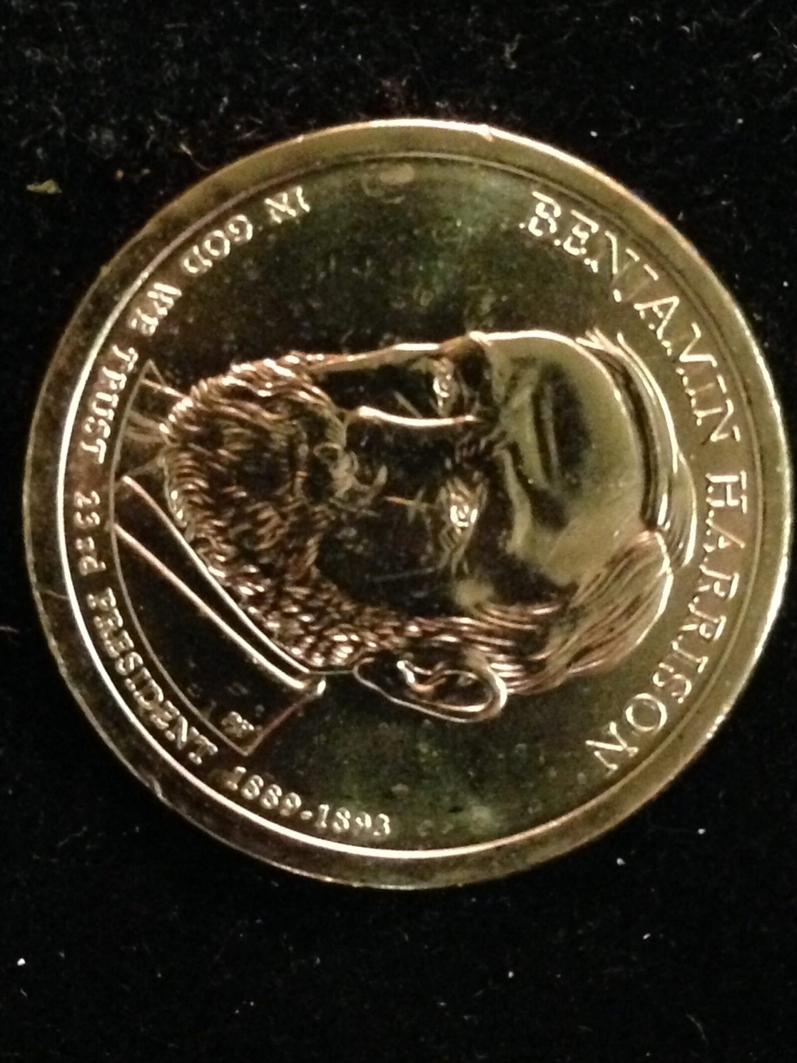 2012-D B Harrison Dollar ChBU