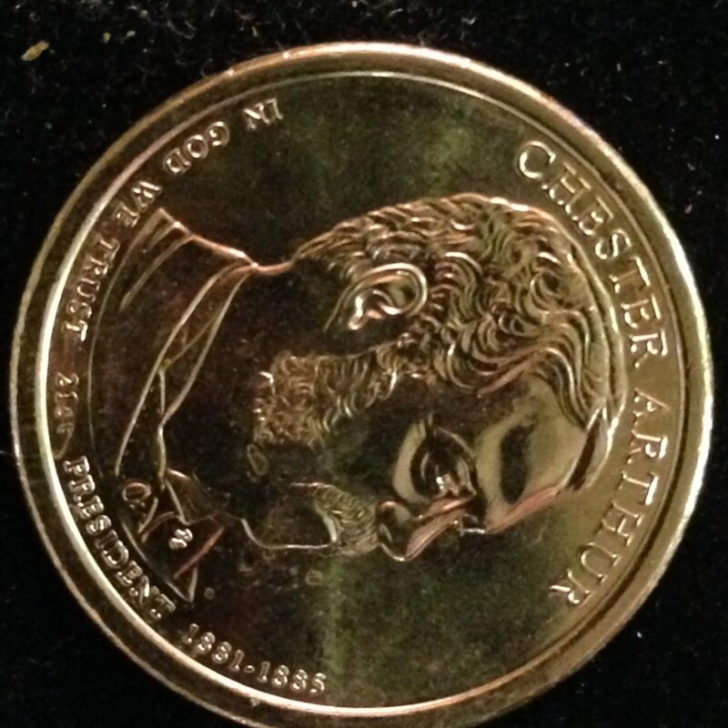 2012-P Arthur Dollar ChBU