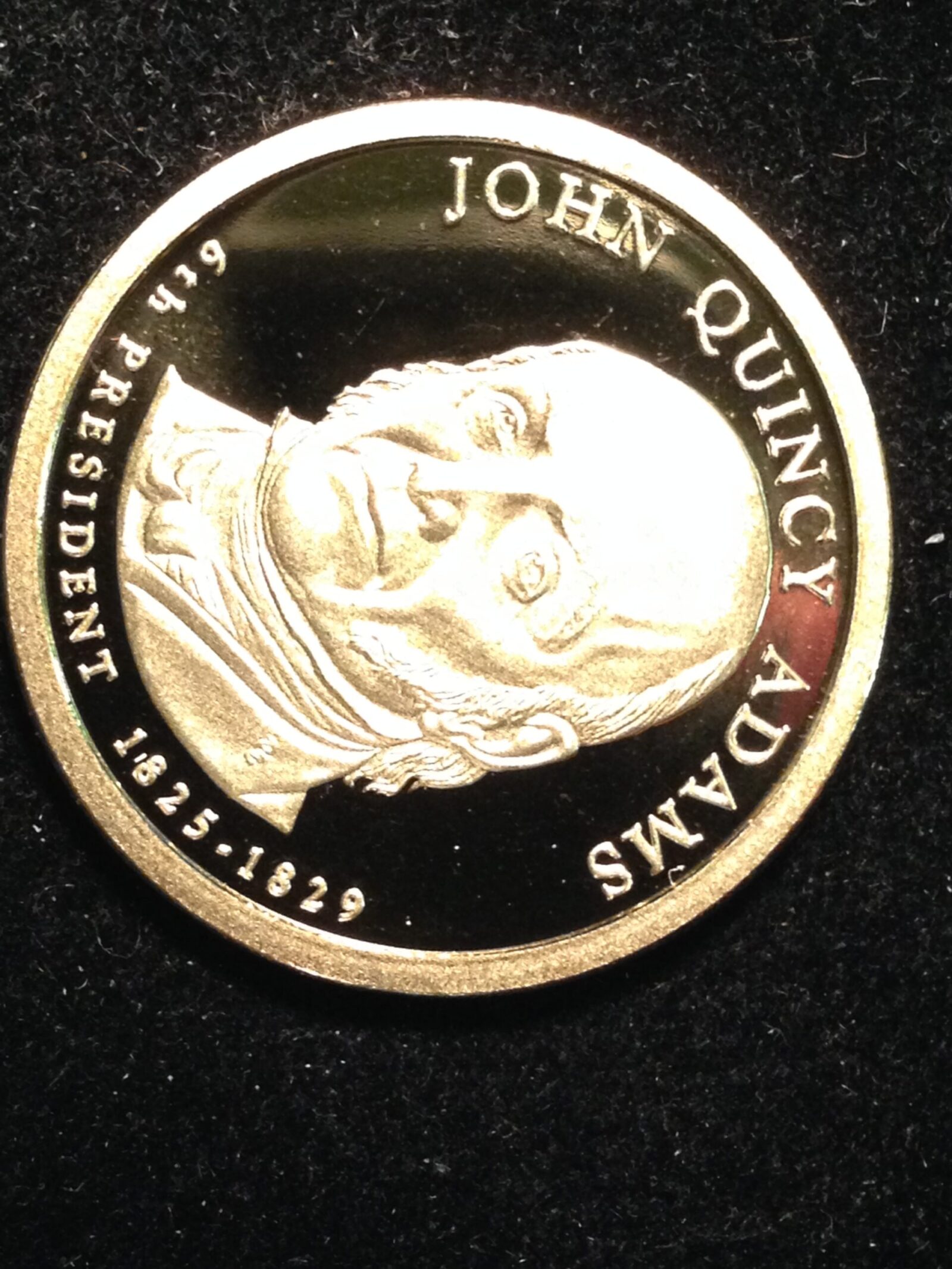 2008-S JQ Adams Dollar Gem Proof