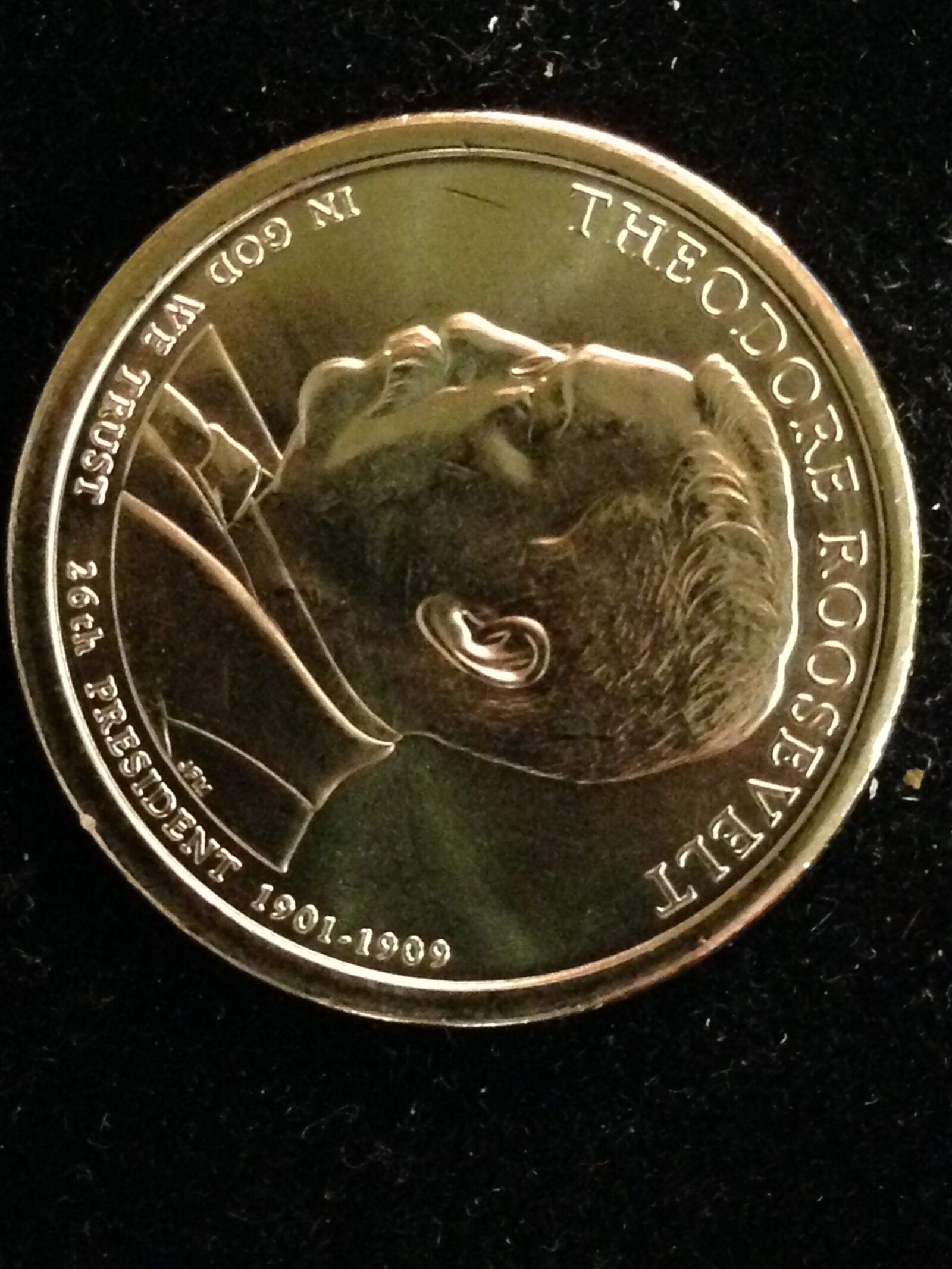 2013-D T Roosevelt Dollar Gem BU