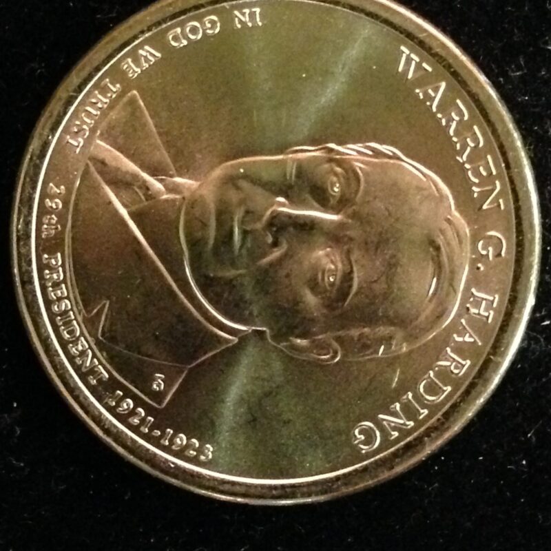 2014-D Harding Dollar ChBU