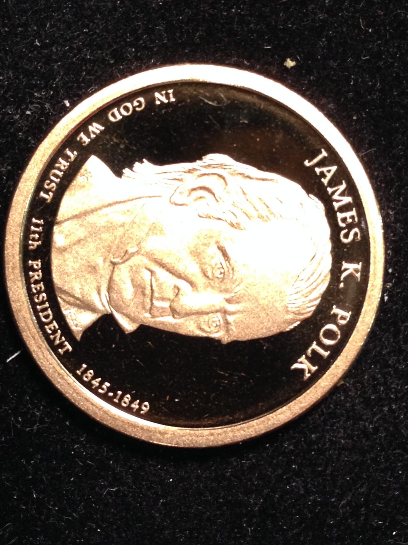 2009-S Polk Dollar Gem Proof