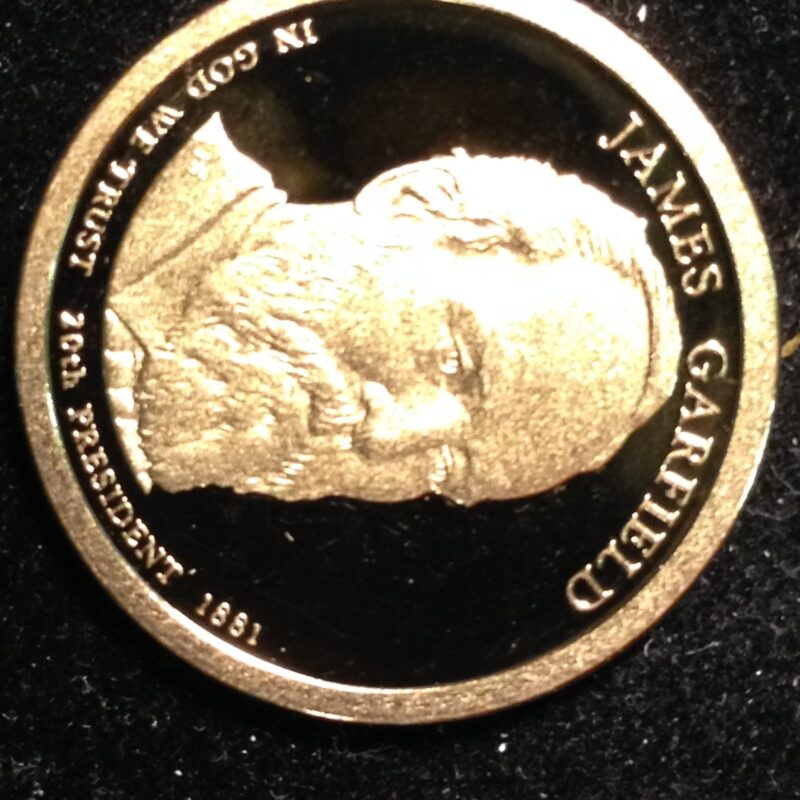 2011-S Garfield Dollar Gem Proof